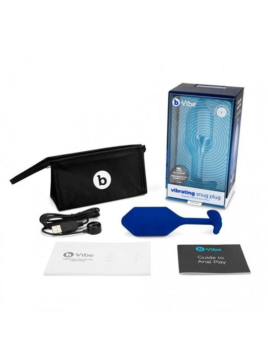 Vibrating Snug Plug XL Silicone Butt Plug - Butt Plugs