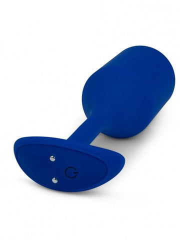 Vibrating Snug Plug XL Silicone Butt Plug - Butt Plugs