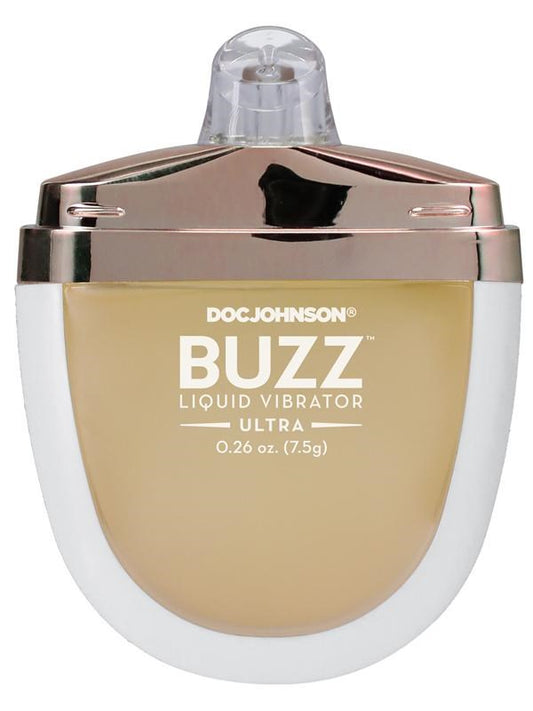 Doc Johnson Buzz Ultra Liquid Vibrator Arousal Gel - Massage Oils and Lubricants