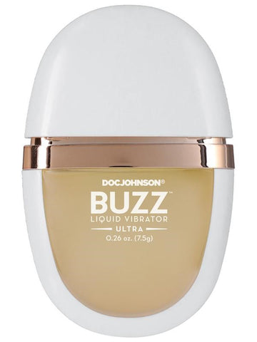 Doc Johnson Buzz Ultra Liquid Vibrator Arousal Gel - Massage Oils and Lubricants