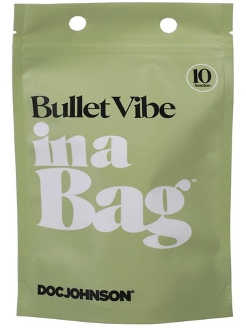 Doc Johnson 10 Functions Bullet Vibrator In A Bag - Bullet Vibrators