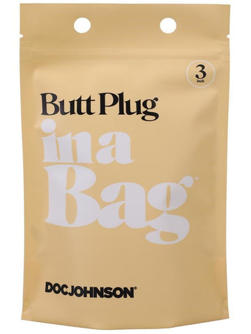 Doc Johnson Beginner-Friendly Butt Plug In A Bag - Butt Plugs