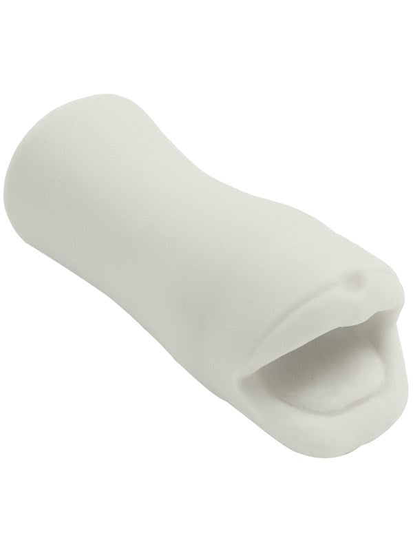 Doc Johnson Lifelike & Textured Mouth Stroker In A Bag - - Masturbators and Strokers