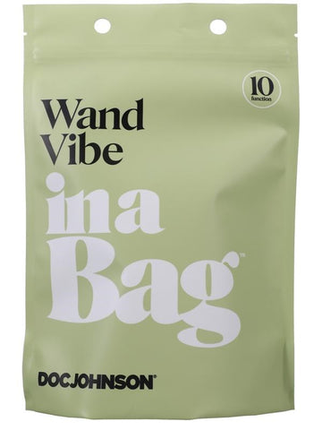 Doc Johnson Rechargeable Body Wand Vibe In A Bag - Body Wands