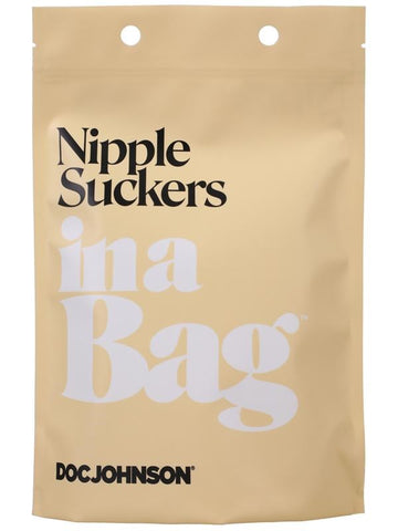 Doc Johnson Silicone Nipple Suckers In A Bag - Nipple and Clit Clamps