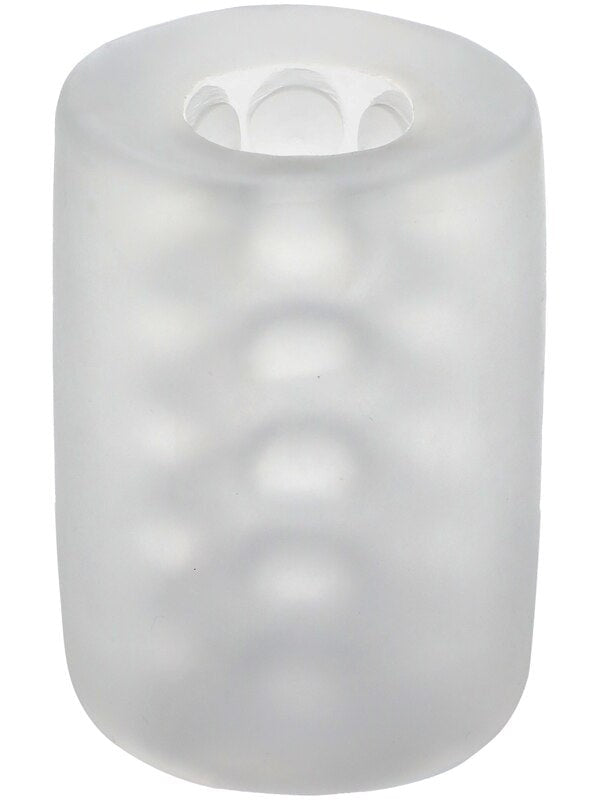 GoodHead Glow Helping Head Frost Green Glow Mini Stroker - - Masturbators and Strokers