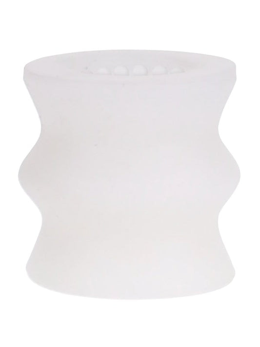 Doc Johnson GoodHead Glow Helping Head Silicone Stroker - Masturbators and Strokers