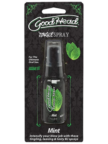 Doc Johnson GoodHead Tingle Water Based Spray - Water Based Lubes