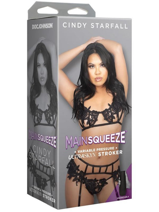 Doc Johnson Main Squeeze Cindy Starfall Male Pussy Stroker - Masturbators and Strokers