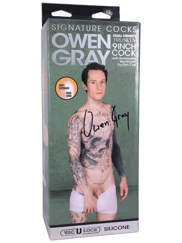 Doc Johnson Signature Cocks Owen Gray Realistic Dildo - Realistic Dildos