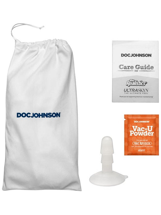 Doc Johnson Damion Dayski Realistic Cock with Suction Cup - Realistic Dildos