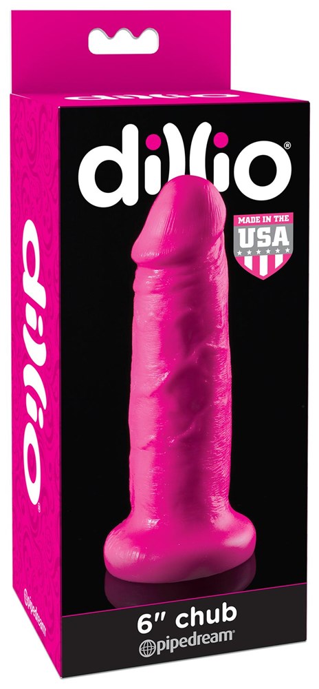 Dillio 6 inch Chub Suction Cup Realistic Dildo - Realistic Dildos