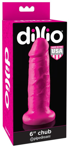 Dillio 6 inch Chub Suction Cup Realistic Dildo - Realistic Dildos