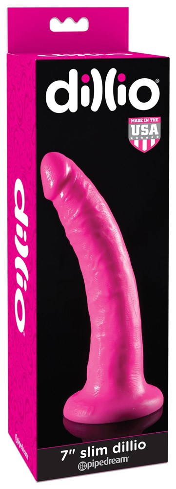 Dillio 7 inch Slim Harness Compatible Dildo - Realistic Dildos