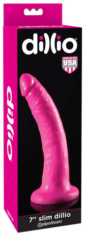 Dillio 7 inch Slim Harness Compatible Dildo - Realistic Dildos