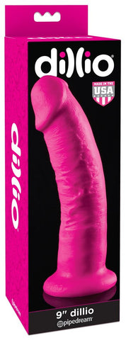 Dillio 9 inch Suction Cup Realistic Dong - Realistic Dildos