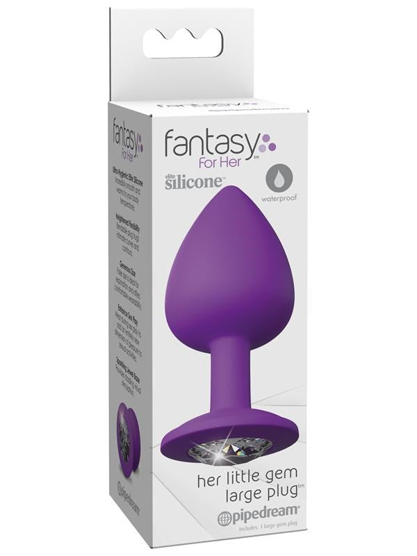 Fantasy For Her Her Little Gem Large Butt Plug - - Butt Plugs