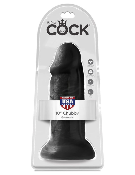 King Cock Chubby 10 inch Realistic Dildo - Realistic Dildos