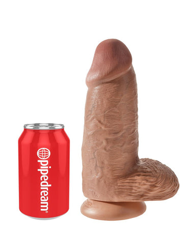 King Cock Chubby 9 Inch Dildo with Suction Cup - Realistic Dildos