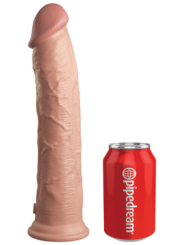 King Cock Elite 11 Inch Silicone Dual Density Realistic Cock - Realistic Dildos