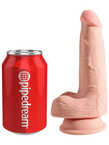 King Cock Plus Triple Density Realistic Cock with Balls - Realistic Dildos