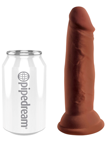 King Cock Plus Triple Density Realistic Dildo Brown - Realistic Dildos