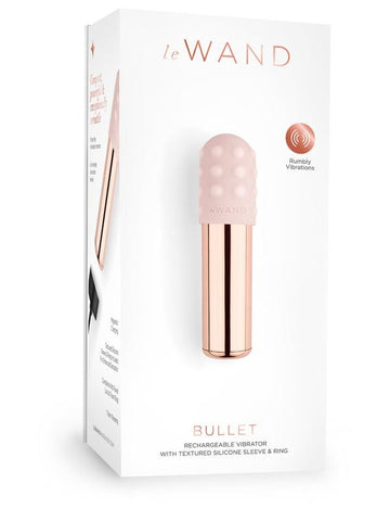 Le Wand Chrome Bullet Mini Vibrator - Bullet Vibrators