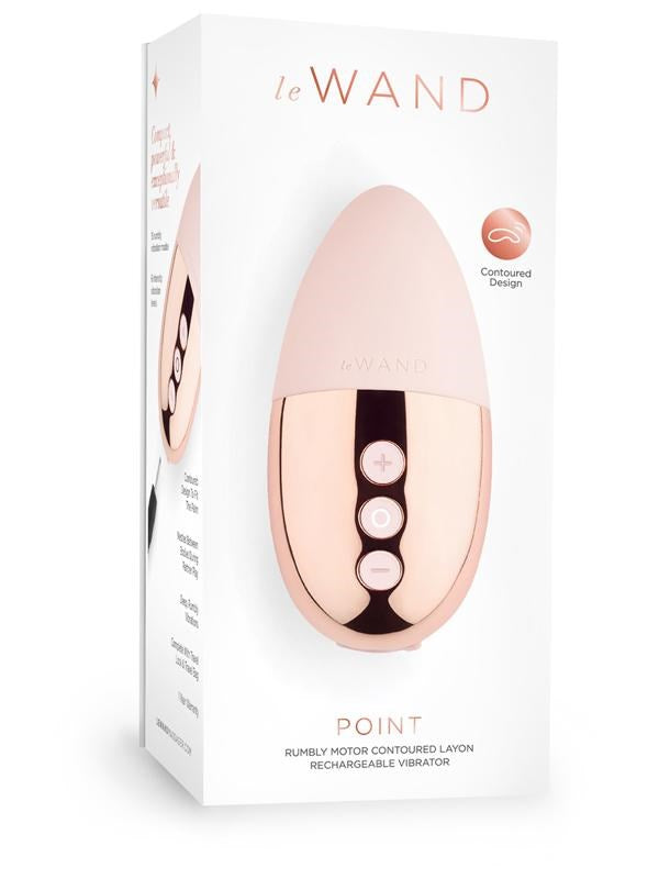 Le Wand Point - Compact, Waterproof Vibrator for Hands-Free Bliss - - Mini & Slim Vibrators