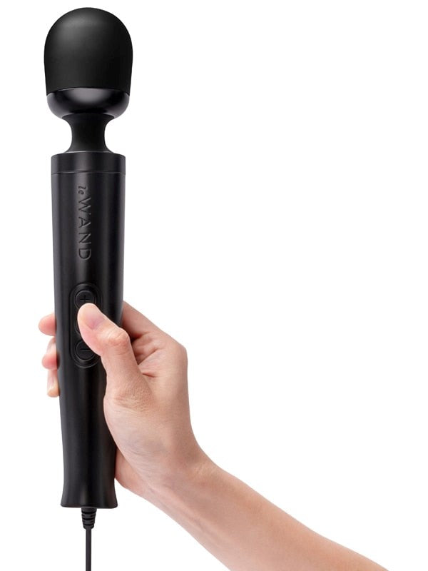 Le Wand Die Cast Plug-In Vibrating Massager - Endless Bliss at Your Fingertips - - Body Wands