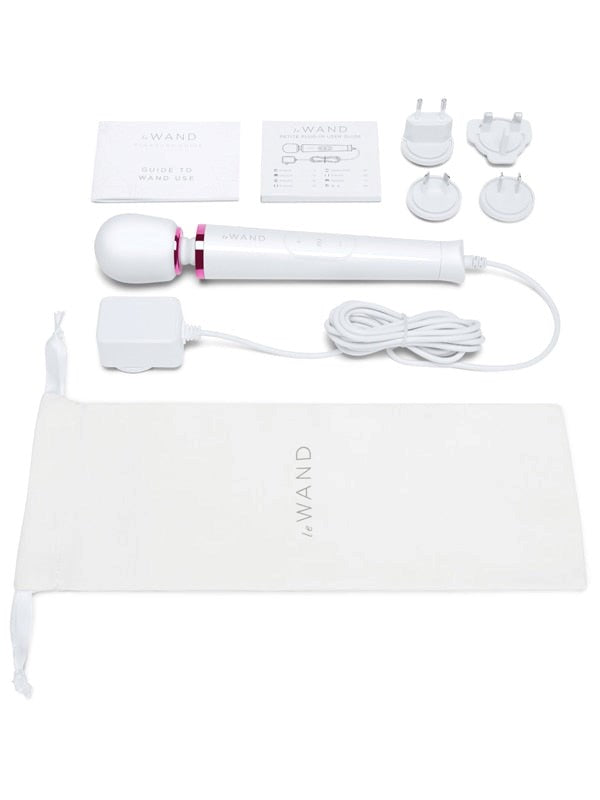 Le Wand's Compact Pleasure Powerhouse - Petite Plug-In Massager - - Body Wands