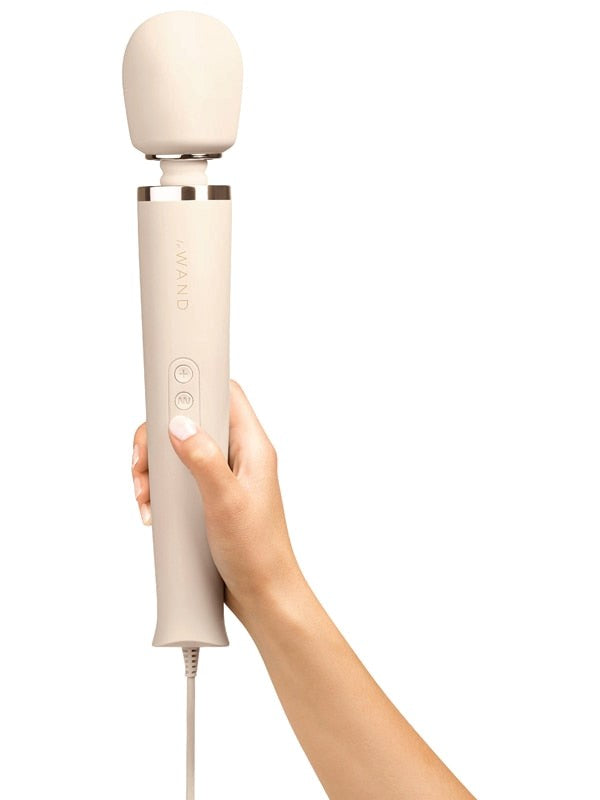 Le Wand Plug-In Vibrating Massager - Endless Bliss at Your Fingertips - - Body Wands