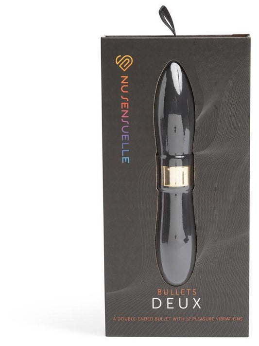 Nu Sensuelle Deux 12 Functions Bullet Vibrator - Bullet Vibrators