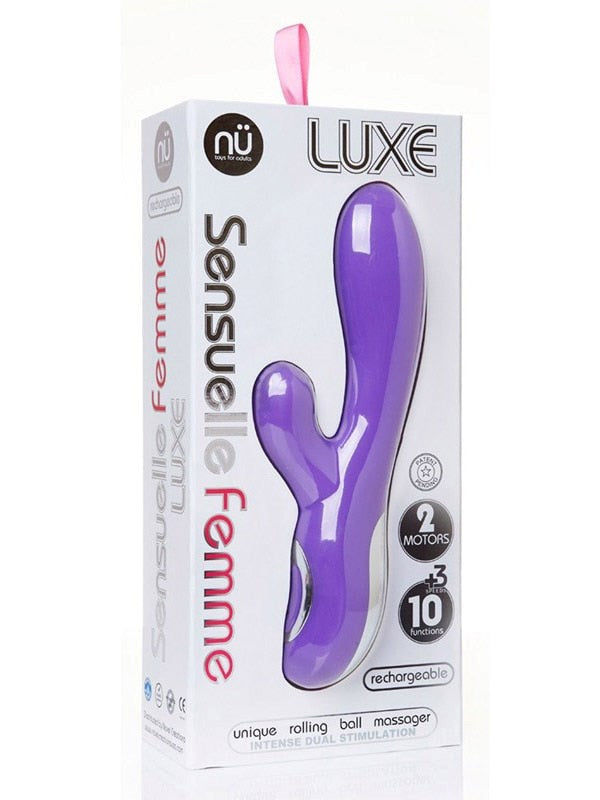 NU Sensuelle Luxe - Powerful Silicone Rabbit Vibrator - Rabbit Vibrators