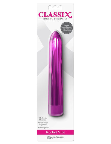 Pipedream Classix Rocket Bullet Vibrator - Bullet Vibrators