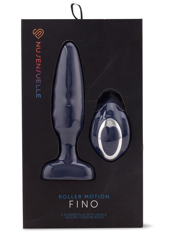 Senseulle Fino Roller Motion Remote Control Butt Plug - - Butt Plugs