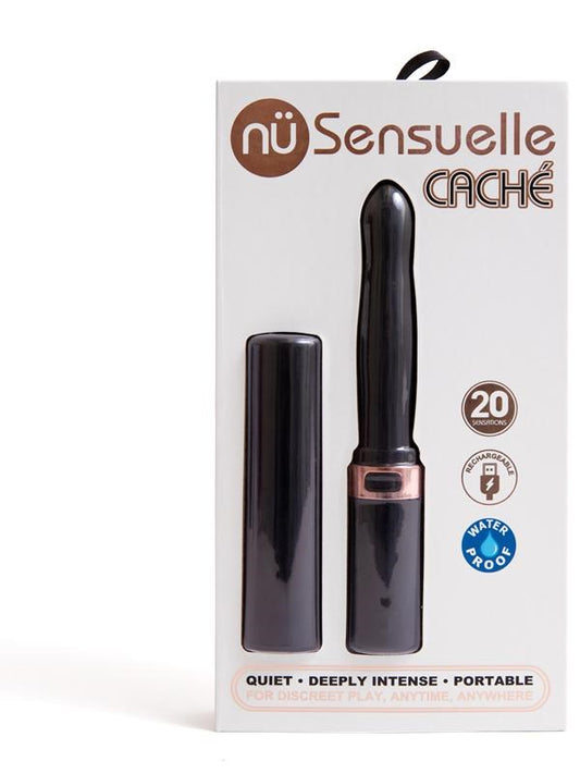 Sensuelle Cache 20 Functions Rechargeable Covered G-Spot Vibrator - G-Spot Vibrators