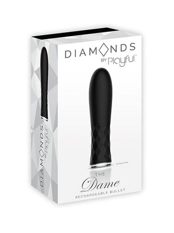 Diamonds by Playful The Dame Rechargeable Bullet - Waterproof Vibrators