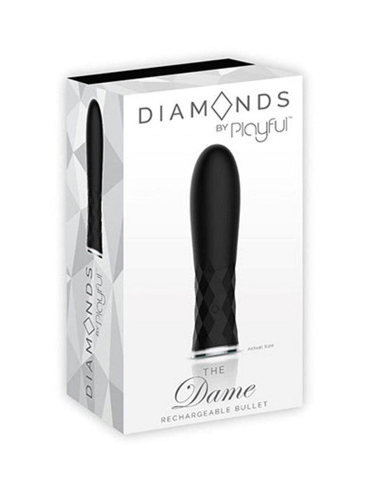 Diamonds by Playful The Dame Rechargeable Bullet - Waterproof Vibrators