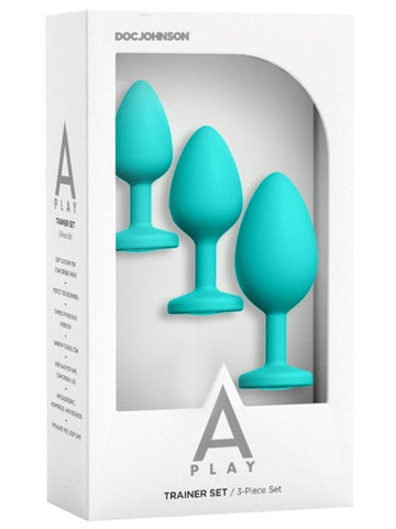 A-Play Trainer Set 3 Piece Set - Butt Plugs