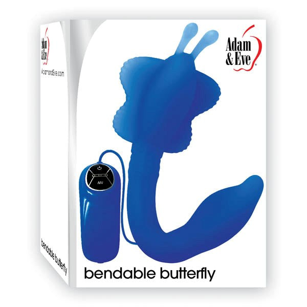 Adam & Eve Bendable Butterfly Vibe - - Strap On Sextoys