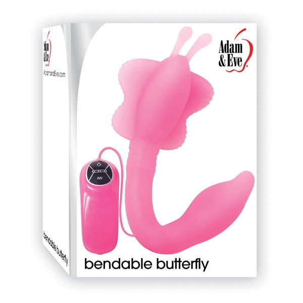 Adam & Eve Bendable Butterfly Vibe - - Strap On Sextoys