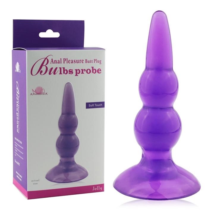 Aphrodisia Bulbed Anal Probe - - Butt Plugs