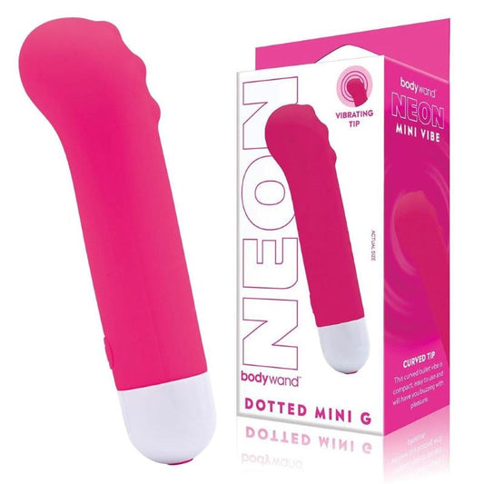 Bodywand Neon Dotted Mini G - Body Wands