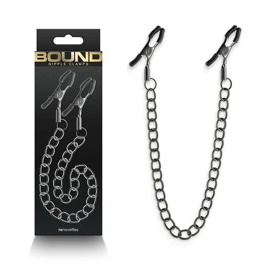 Bound Nipple Clamps - DC2 - Breast and Nipple Toys