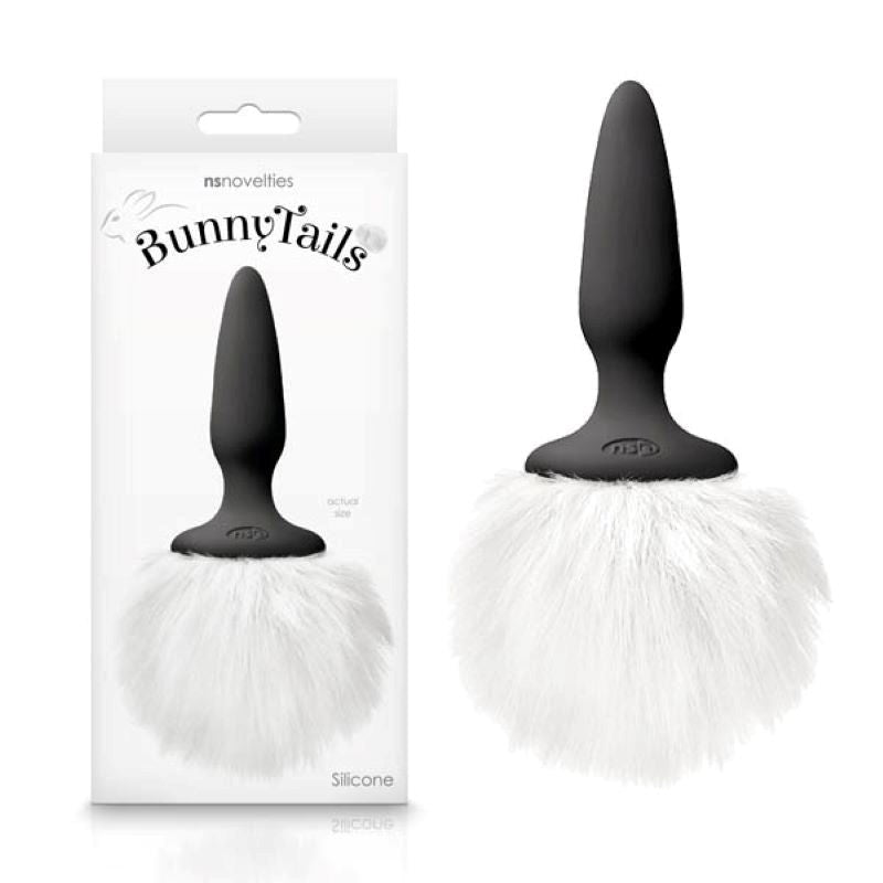Cozy Kinky Delight - Bunny Tails Mini Fur Butt Plug - Body Wands