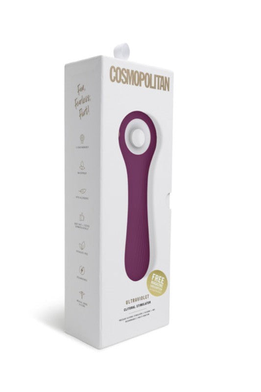 Cosmopolitan Ultraviolet Toy with Sterilizing Case - Clit Ticklers and Pulsators