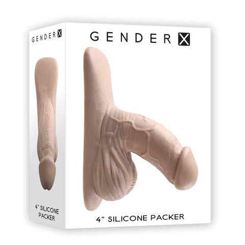 Gender X 4'' SILICONE PACKER - Strap On Sextoys