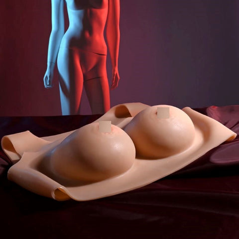 Gender X Undergarments - Plate C-Cup Breast Toy - Clit Ticklers and Pulsators