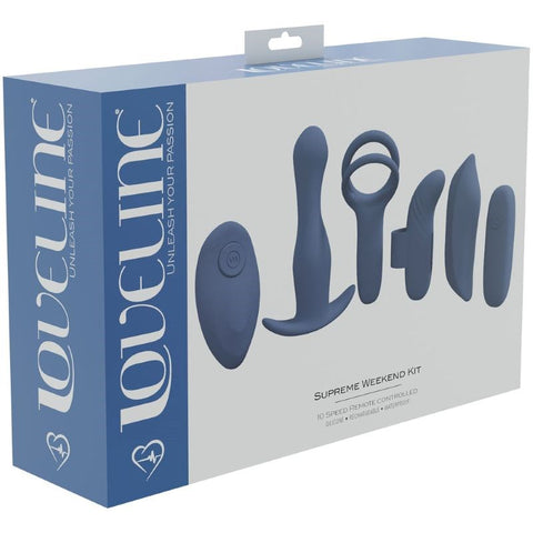 Loveline Supreme Weekend Kit - G-Spot Vibrators