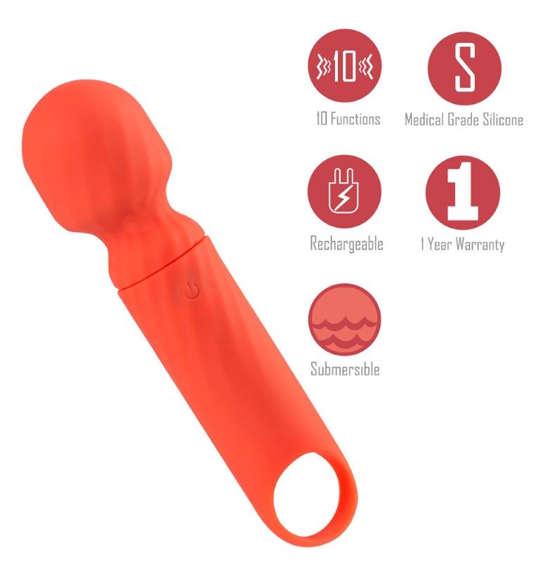 Maia DOLLY Mini Wand - Portable Pleasure Anytime, Anywhere - - Body Wands